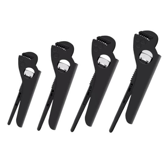 Regulowany wielofunkcyjny klucz do rur z ergonomicznym uchwytem, antypoślizgowy, do profesjonalnego użytku, wielofunkcyjny, wytrzymały