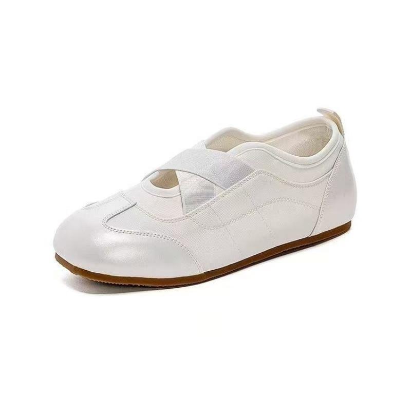 Mary Jane White Shoes Trendy Temperament Versatile Niche Single Shoes Ballet Women's Shoes