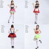 Elegantes Damen Oktoberfest Cosplay Kostüm Deutsches Bier Feiertagsoutfit Dirndl