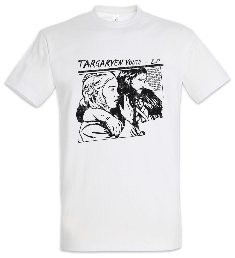 

Targaryen Youth Men s T-Shirt Mens Womens Tees Top Game Of Sonic Music TV Thrones Youth Jon Love M