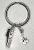 Golf Tournament Competition Souvenir Gift Keychain Lightweight Compact Metal Keychain [Woodstar]