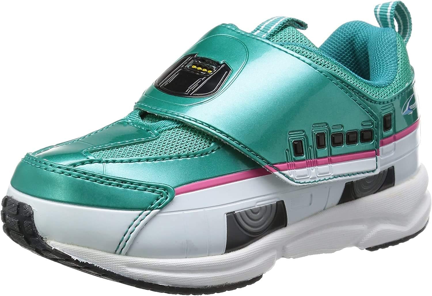 

Детские кроссовки Doctor N700 см [Plarail], Детские кроссовки, Синкансэн, Хаябуса, Кагаяки, Комачи, Желтый, Серия, Обувь, Зеленый, 19.0 зелёный
