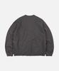 FRIZMWORKS Slub Henley Neck L/S Tee _ Charcoal
