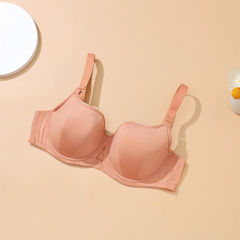 Plus Size Full Cup Underwire Bra For Big Chest Slimming