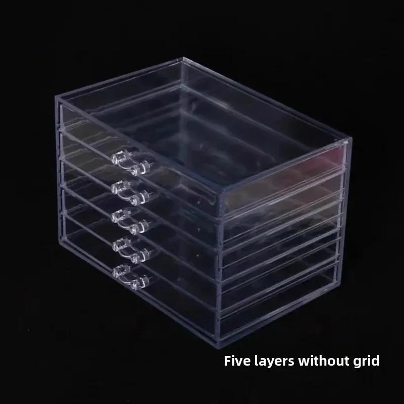 3-120grid Crystal Bead Storage Drawer Jewelry Organizer DIY Craft Material Box For Home Office Crafts And Hobbies