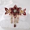 Fashion Crystal Butterfly Women's Hair Clip Colorful Rhinestone Elegant Kawaii Girl Tassels Hair Accessory Hair Clip Headband