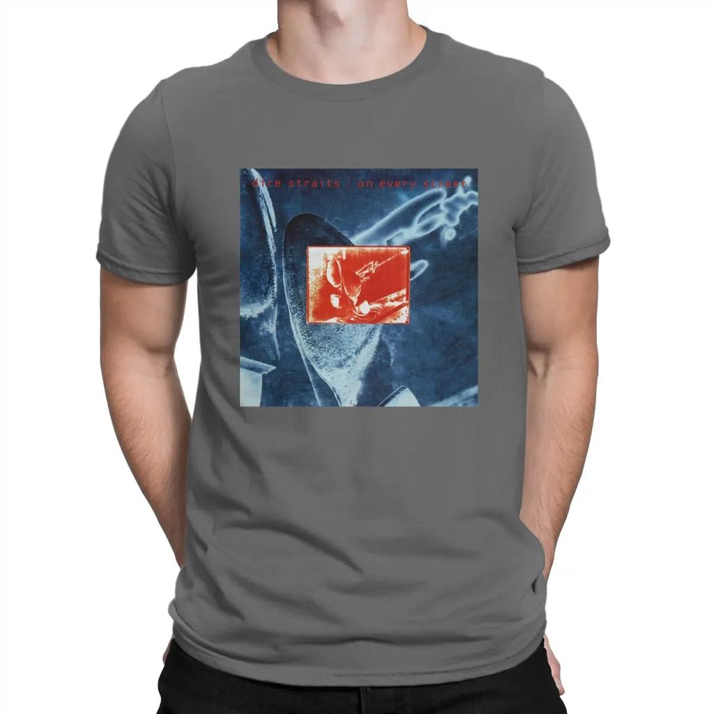 On Every Street Music Special TShirt Dire Straits Band Leisure T Shirt Summer T-shirt For Men Women