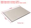 1 PZ Vetro porta camino stufa a legna ceramica microcristallina trasparente Resistente alle alte temperature Vetro spessore 4mm/5mm