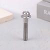 Titanium Alloy Flange Head Screw M6M8M10 Motorcycle, Car Modification, Weight Reduction, External Hexagonal Screw