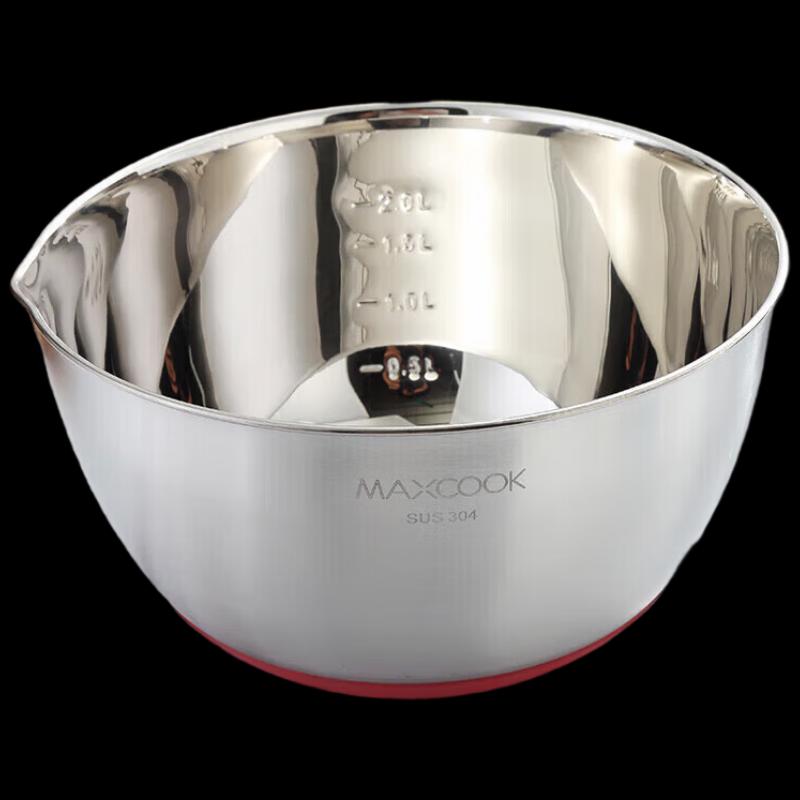 Meichu 304 Stainless Steel Mixing Bowl with Scale