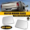 For 2009- RAM Upper Towing Mirror Glass Heated Driver+Passenger Side