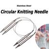 Sweater Knitting Sweater Knitting Tools Loop-Shaped Sweater Needle Stainless Steel Circular Knitting Needle Hollow