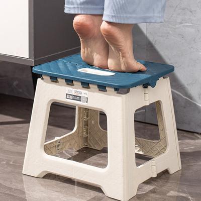 Folding Step Stool Portable Lightweight Heavy Duty Steel Holds Up To 300Lbs Outdoor Camping Hunting Picnic Fishing Mini Collapsible Chair Seat