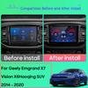 Android Multimedia For Geely Emgrand X7 Vision X6 Haoqing SUV 2014 - 2020 Car Stereo CPU Radio QLED Player Navigation Carplay
