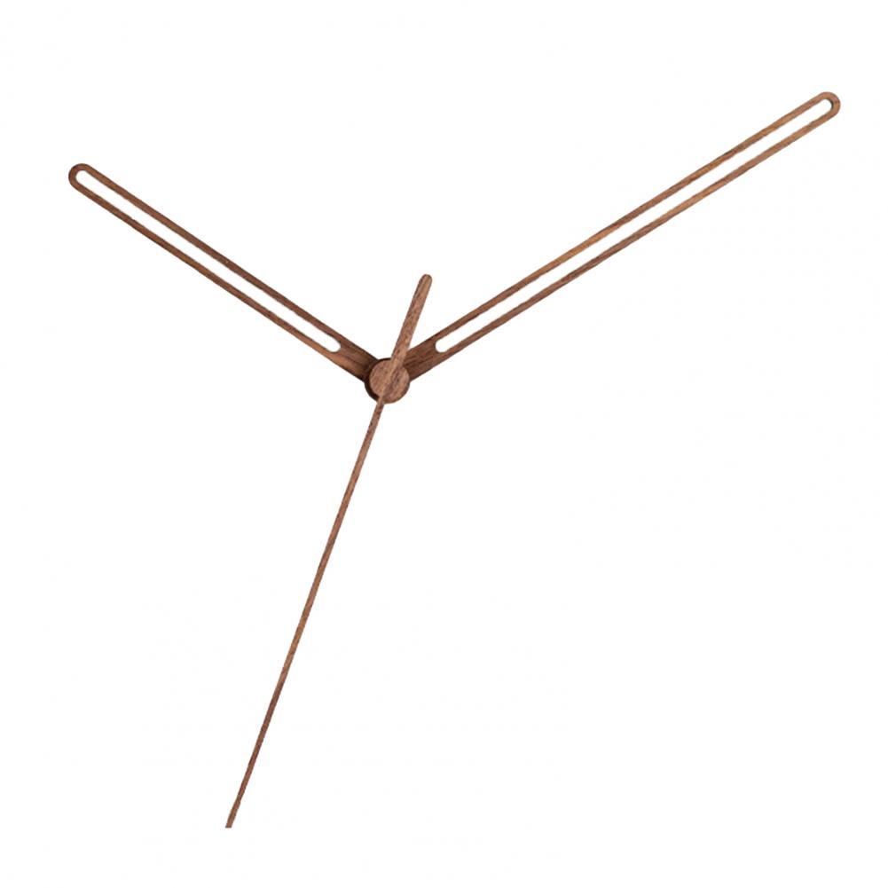 3Pcs/Set Durable Wall Clock Hands Long Clock Hands Solid Wood Repair Parts Wall Clock Hands Insert Kits