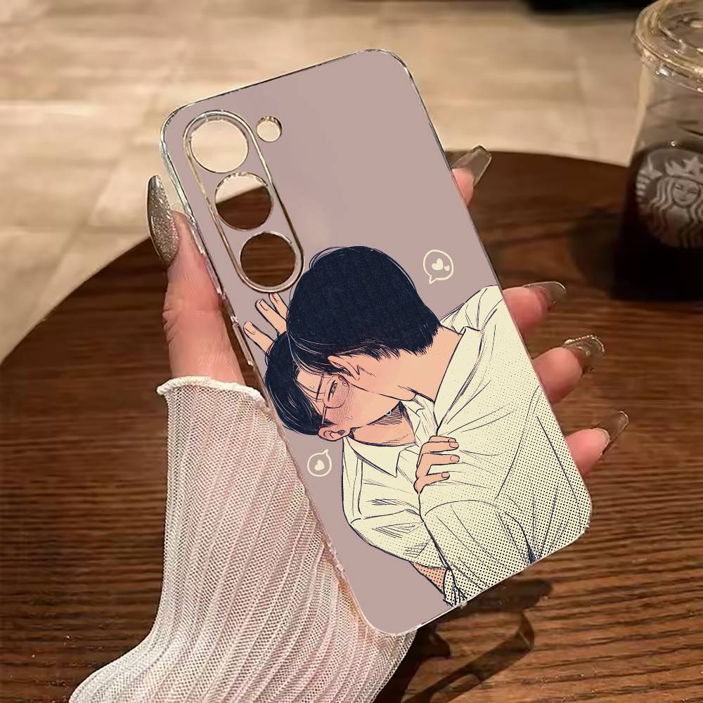 C-Captivated- By -You BL Phone Case For Samsung Galaxy A71,A70,A52,A51,A40,A30 Transparent Cover