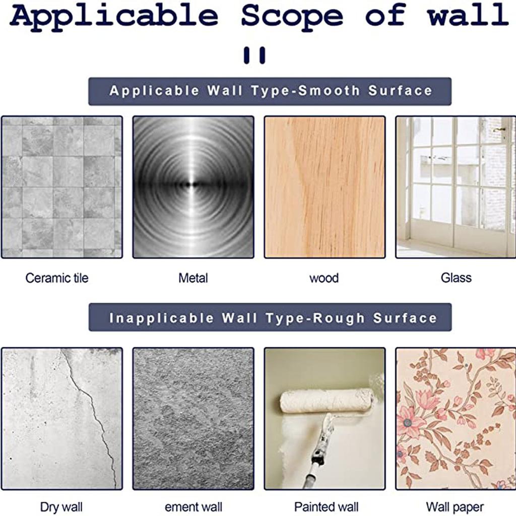 10-piece Punching  Adjustable Curtain Rod Bracket Hook Cup Hook