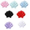 10Pcs Fabric Seashells Charm Sewing/Gluing Seashells Fabric Appliques For Sewing Craft Project Clothing Hair Accessories