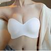 Thin Full Cup Bra Women's Plus Size Strapless Bra Non Slip Comfortable Seamless and Beautiful Back Bra