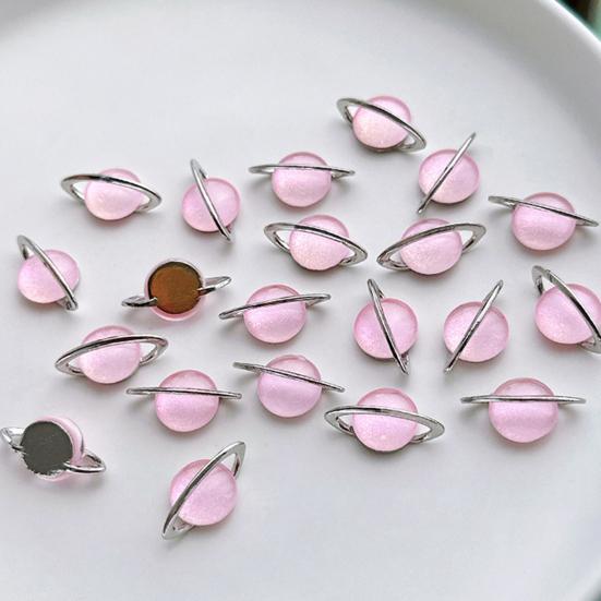 10 sztuk Planet Style 3D ozdoby do paznokci musujące DIY ozdoby do Manicure biżuteria akcesoria rzemieślnicze dla kobiet dziewczyna