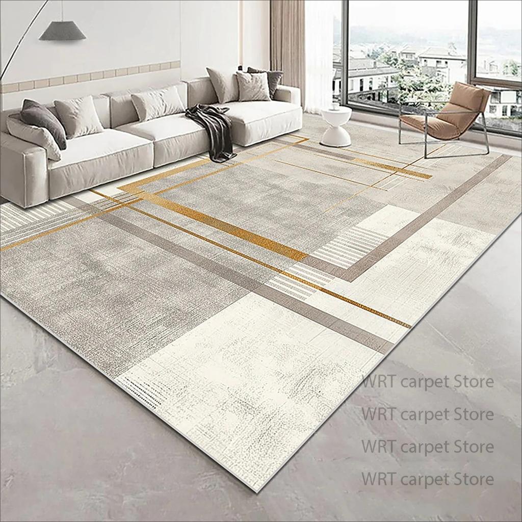 Moderner geometrischer Teppich für Wohnzimmer Minimalismus Dekoration Sofa Großer Bereich Teppiche 200x300 Schlafzimmer Lounge Weiche rutschfeste Fußmatte