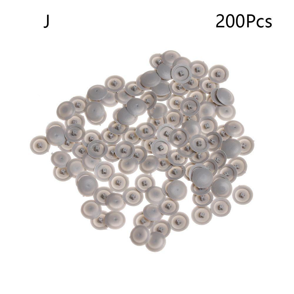 200pcs/bag Plastic Furniture Exterior Hardware Protective Cap Nuts Covers Cross Screws Decor