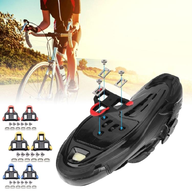 Road Bike Cycling Pedals Cleat And Screws Road Bike Self-Locking Cycling Pedals Cleat Replacement Bike Grip Cleats