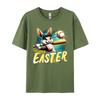 Unisex Tshirts Funny Bunny Baseball Unisex Special Leisure Tops Tees Cotton Fabric T Shirt Printed On Normal T Shirt