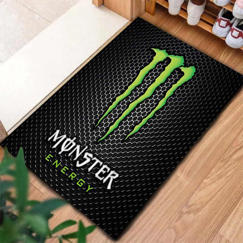 Monster Energy Carpet Rug for Living Room Bedroom Home Sofa Decoration,Kids play Nonslip Floor Mat