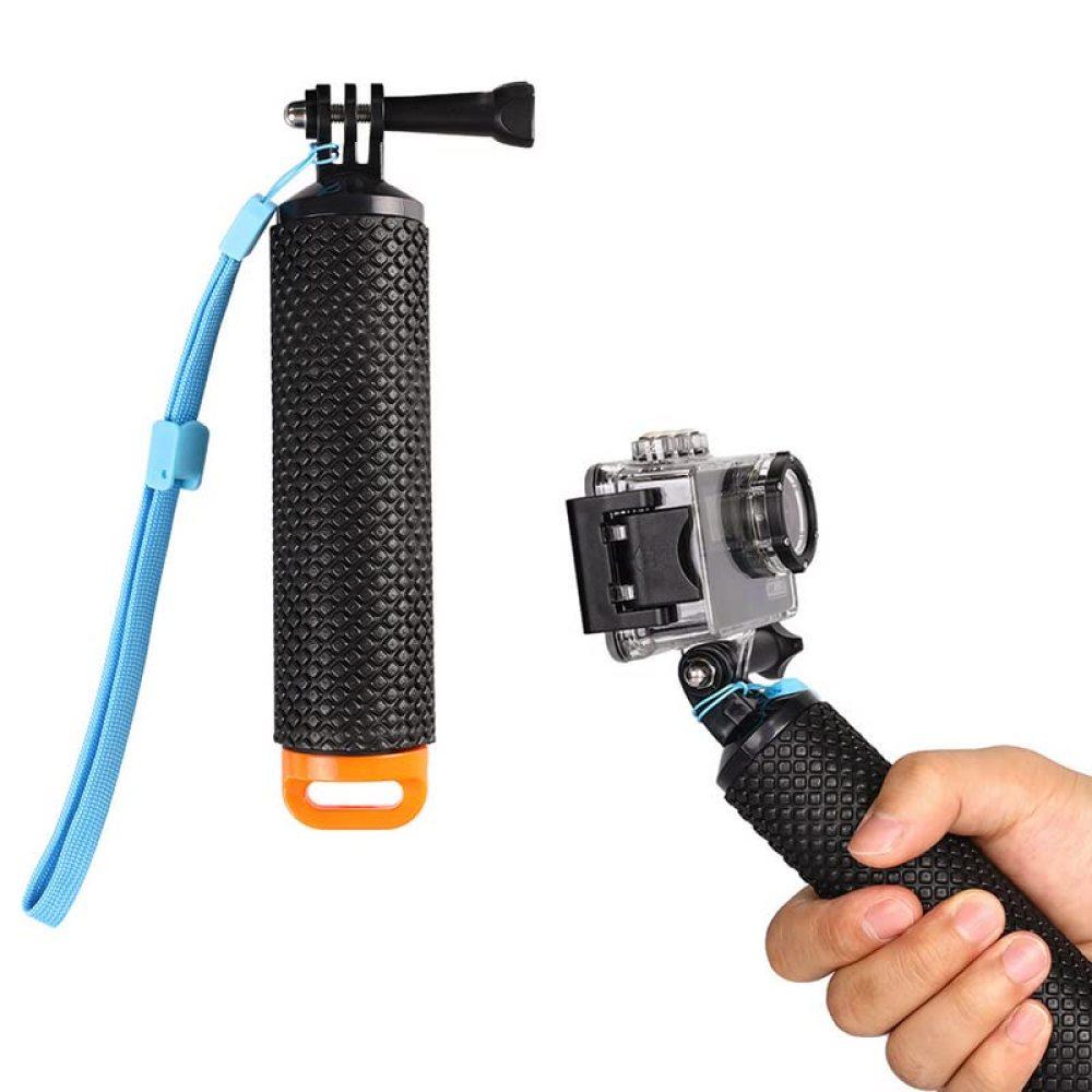 Action Camera Water Floating Hand Grip For Gopro Hero 12 11 10 9 8 7 6 Xiaomi Yi SJ4000 DJI Osmo Float Handle Mount Accessories