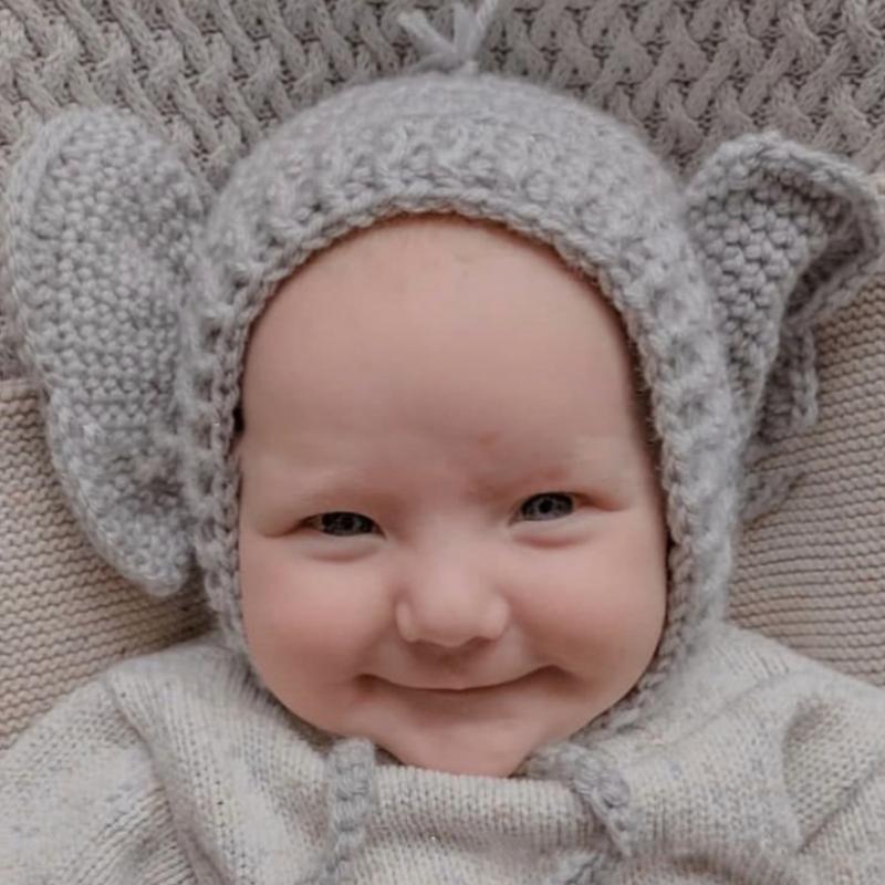 Kleinkind Baby Strickmütze Handgemacht Gehäkelt Cartoon Tier Thema Mützen Mütze Niedliche Ohren Babymütze Neugeborenen Fotografie Requisiten