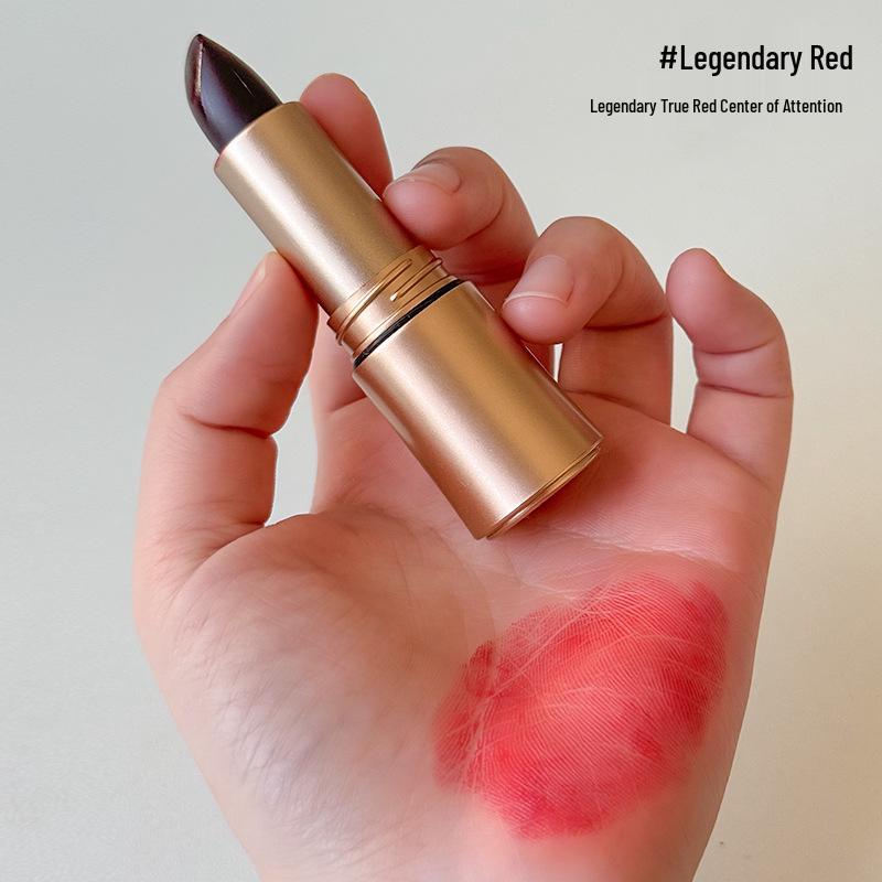 Black Rose Waterproof Non-Stick Retro Lipstick - Moisturizing & Long-Lasting