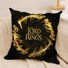 The L-Lord Of The R-Rings Movie Cushion Cover Pillowcase Ultra Soft Skin Friendly Fabric Cloud Like Comfort & Concealed Zipper