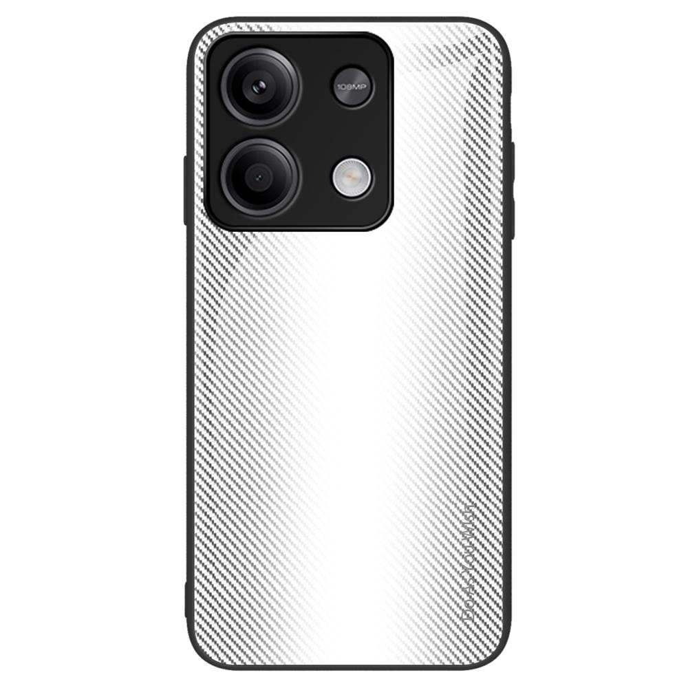 For Xiaomi Redmi Note 13 5G Case Tempered Glass Back Soft TPU Frame Phone Cover