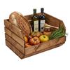 Modular Wooden Box for Shelf 37x30x22 cm Brown Container | GoodFreshDecor