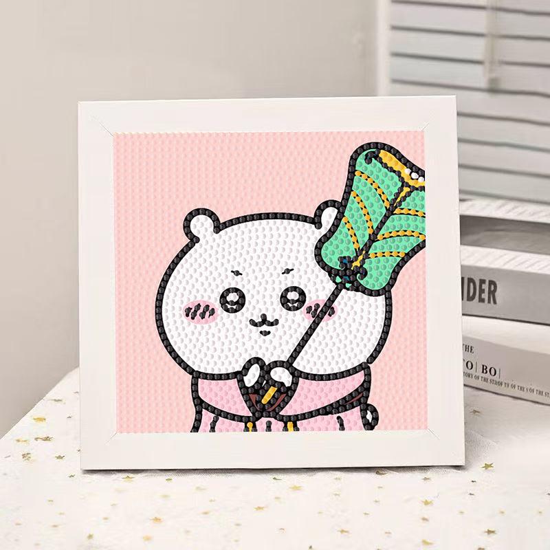 High-End Diamond Painting Diy Van Gogh Starry Sky Cat Creative Handmade Toy Table Decoration Diamond Painting With Frame