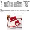 Cute Warm Dog Sweater Dress Cozy Bow Design Striped Dog Sweatshirt Knit Sweater Bow Yarn Skirt Autumn Winter