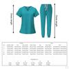 Pflege Peeling Set, Krankenschwester Arbeitskleidung, Arbeitskleidung, Oberteil und Hose für Spa Kosmetik