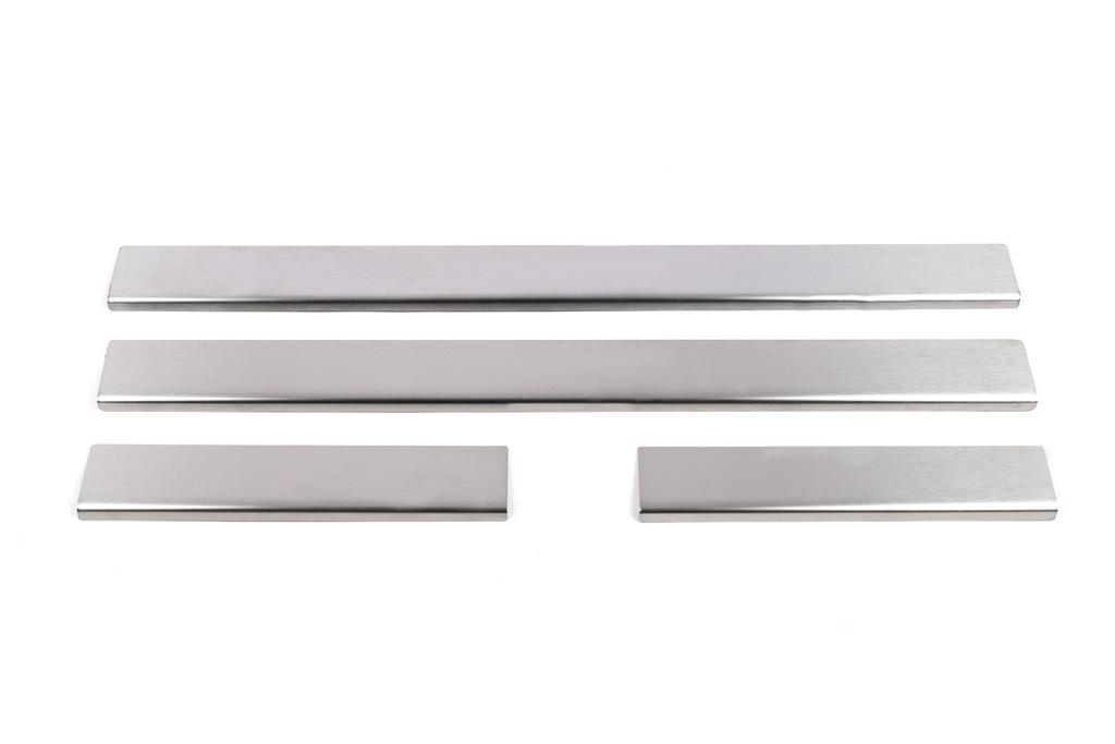 Door Sills (Carmos, 4 Pcs, Stainless Steel) for Toyota Corolla 2002-2007