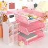 File Box Organizer Easy Storage Container 3 Tier Stackable Letter Tray Desk Paper Organizer Plastic File Document Storage Rack