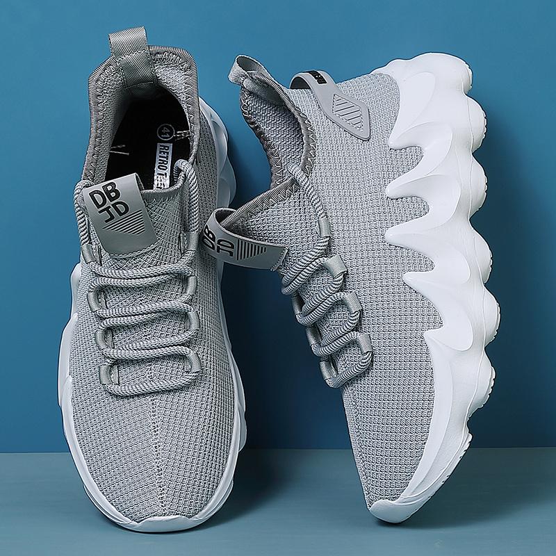 Men Casual Sports Sneakers Lightweight Comfortable LaceUp New Male Simple Walking Shoes Soft Sole Lace Tenis Masculino Mens Trainers