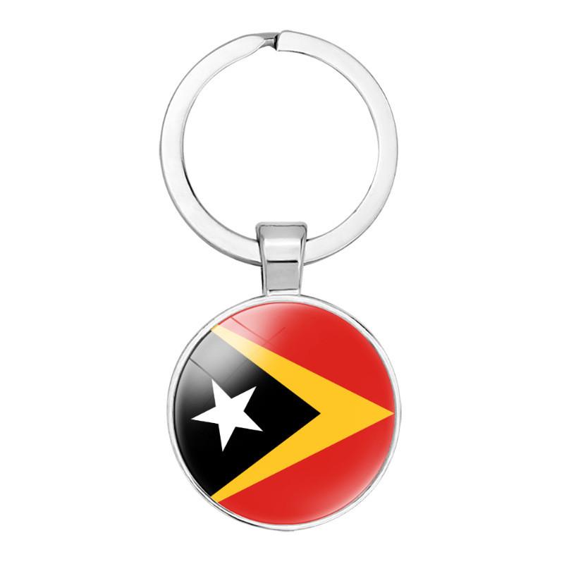 Decorative Keychain Showcasing Asian Country Flags Perfect For Birthdays And Parties