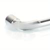 12mm L Type Angled Socket Wrench Spanner with Thru Hole, Chome Vanadium