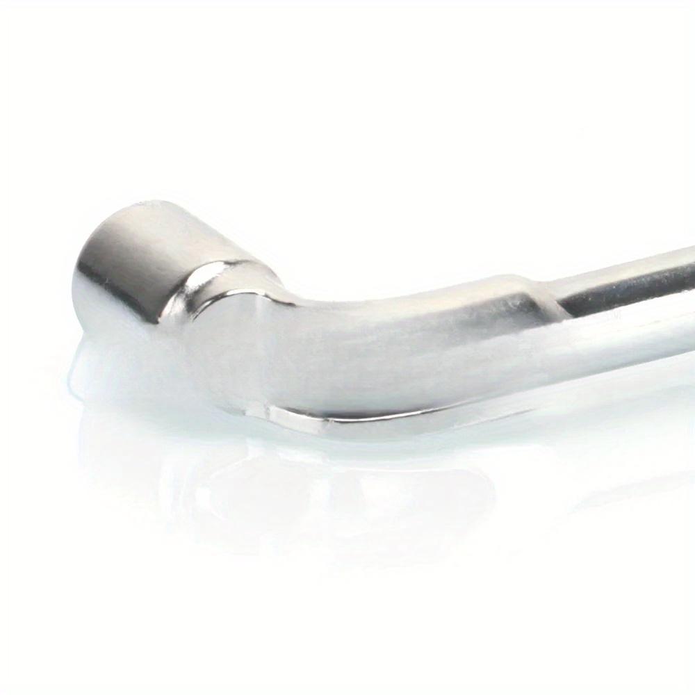 12mm L Type Angled Socket Wrench Spanner with Thru Hole, Chome Vanadium