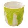 Cabbage Design Ceramic Tea Cup 130ml Chinese Style Porcelain Kung Fu Teaware Outdoor Portable Tea Cup Porcelain Teacup