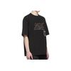 We11done Ss22 Neon Logo Print Crew Neck Short Sleeve T-Shirt Unisex T-Shirts Black WD-TT1-22-690-U-BK