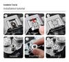 Hot Shoe Cover & Shutter Button Cap for Fujifilm XT50, X100VI, XT30 II, XM5, Nikon ZF Cameras