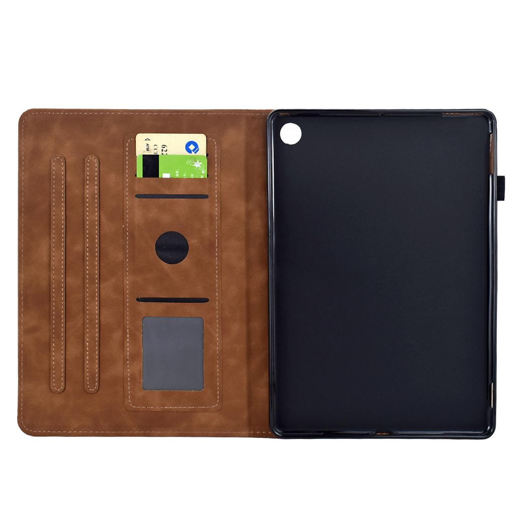 For Amazon Kindle Fire Max 11 2023 Case Mandala Imprinted Leather Tablet Cover with Card Slots