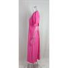 Women's Summer Solid Color Temperament High Waist Mid-Length Shirt Dresses