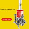 Magnetizer Ring for Screwdriver Bits Instant Magnetization Removable Magnetic Driver Screw Catcher Stainless Steel Magnetic Driver Tool